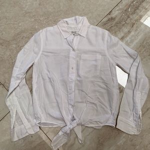 Madewell cotton blouse.